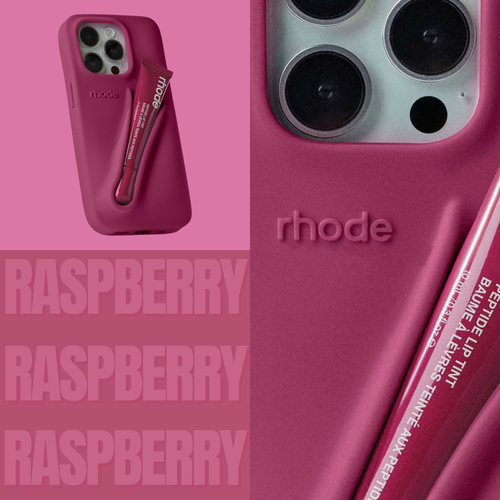 Case para celular Raspberry